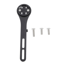 Fietscomputerhouder van aluminiumlegering voor Garmin, Wahoo, Bryton, Stages Dash, compatibel met geïntegreerd stuur en GoPro-combinatiehouder.