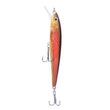True Running Tough Fishing Bait, Slender Minnow Design for Deceptive Movement, Universal Color Patterns for Widespread Appeal, 11CM Live Lure, Maximum