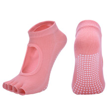 Yoga-Socken, halbe Zehen, atmungsaktiv, offener