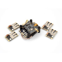 Contrôleur de vol Betaflight F722 avec IMU à montage souple, microphone intégré et puissance de sortie variable, compatible avec jusqu'à 8