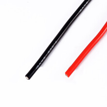 Szilikon szigetelésű rézhuzal modellrepülőgépekhez, rugalmas szórófejes szívószálak, nagy vezetőképességű, 18 AWG kábel