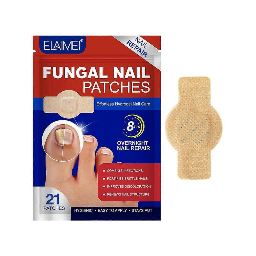 Gray Natural Toenail-Fungus Patch For Thick Non-Irritation Strengthening Stickers
