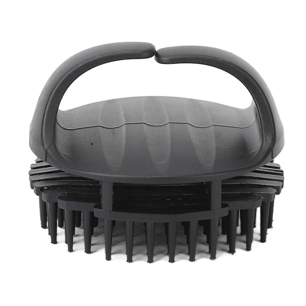 Hair Scalp Massager, TPE Soft Bristle Multifunction Shower Scrubber Exfoliator