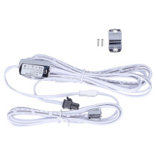 Cables de extensión de bajo consumo para conectores de luces exteriores, con interruptor automático que se activa al abrir y cerrar la puerta del