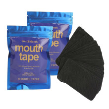 90pcs Mouth Tape for Sleeping Reduce Dry Mouth Gentle Nose Breathing Training Sleep Strips