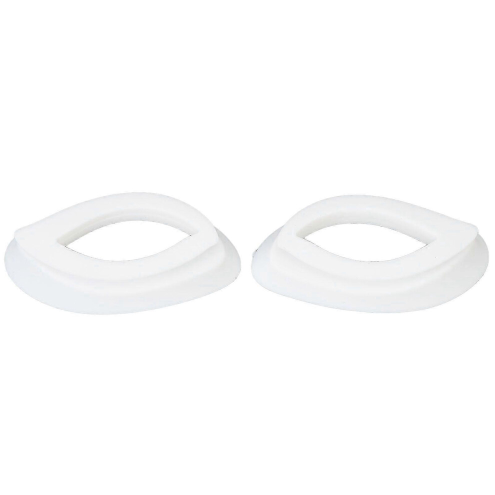 LED Photon Facial Cover Eye Cover Silicone Protective Eye Patch for Skin Rejuvenation Face Guard Device WhiteYMMR)