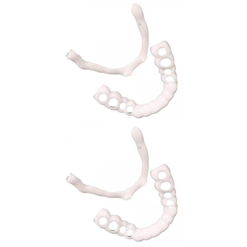 Soft Silicone Denture Teeth Veneers Temporary Teeth