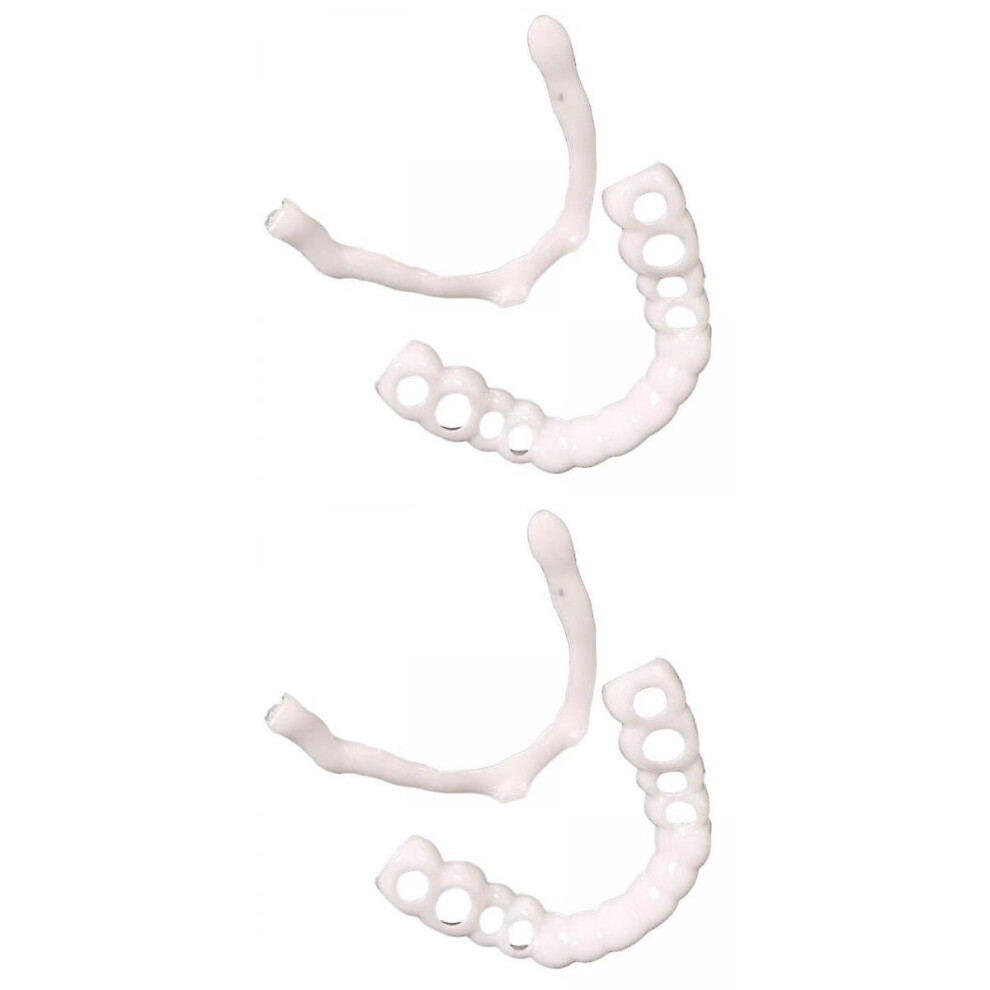 Soft Silicone Denture Teeth Veneers Temporary Teeth