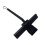 Shower Cleaner Tool, Silicone Handle Squeegee, Black, 21 X 26.5 X 3.5 Cm, With Hook 1