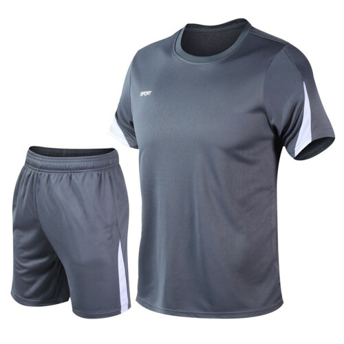 Kurzarm-Trainingsanzüge für Herren, lässig, 1