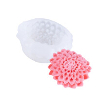 Chinese Style Silicone Mousses Cake Mould-Lotus Heart Candle