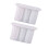 Silicone Popsicles Molds 4 Cavities Vegetable Shape Ices-White 1