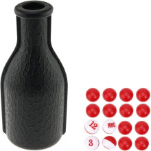 Billard Tally Bottle, højkvalitets ildfast plastik, slidstærk, kompatibel med Kelly Pill poolspil og et budgetbevidst valg til billard.