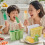 Silicone Popsicles Molds 4 Cavities Vegetable Shape Ices-White 3