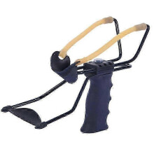Pro Stainless Steel Catapult with Wrist Brace - Tough Outdoor Tool for UK Adventures