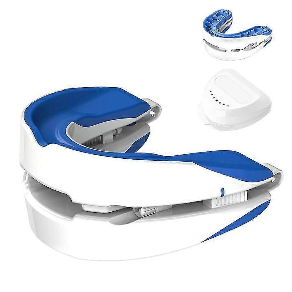 Anti-Snoring Mandibular Protrusion Splint with Adjustable Size and Medical Grade Material for Snoring Relief