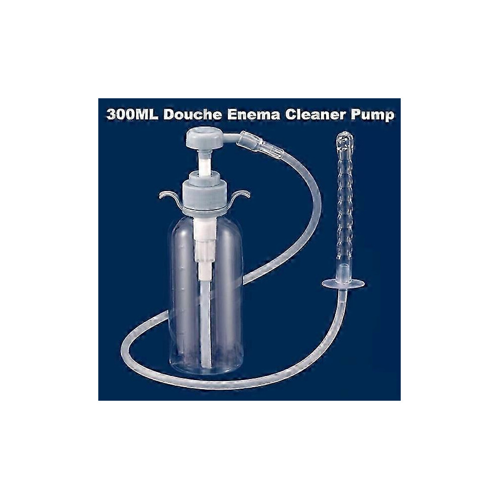 300ML Clean Anal Douche Enema Cleaner Bulb Kit Hygiene Cleaning Safe Comfortable