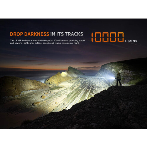 Fenix LR36R LEP 10000 Lumens LED Torch Flashlight 1
