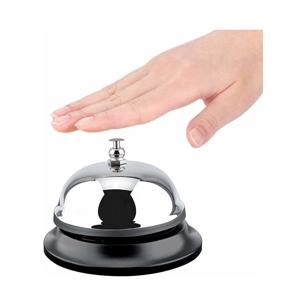 Service Bell, Call Bell: Loud & Soft Sound, All-Metal Material For Hospitality Service Essential And Widespread Use In Restaurants, Hotels, Schools, A 9454554465715