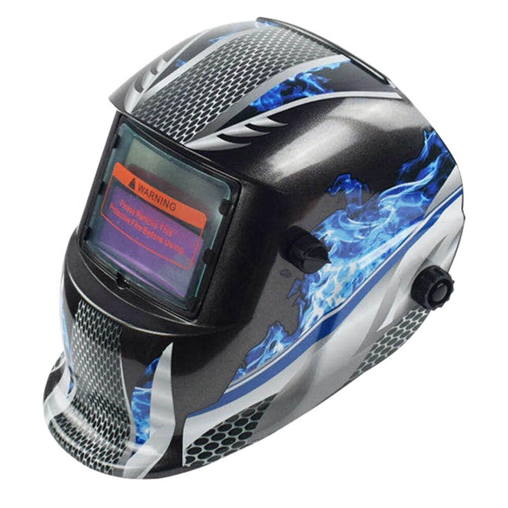 Welding Helmet Solar Autodarkening Welders Mask Blue Protective Cap For Arc Welding 9001264328412