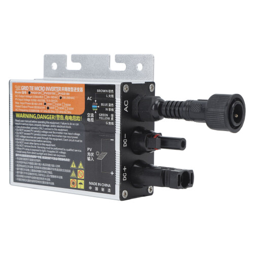 Ηλιακός μικρομετατροπέας με υψηλής απόδοσης κράμα αλουμινίου, υλικό πλέγματος, 2