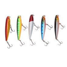 Equipo de pesca, señuelos crankbait con perlas de sonido BBS, pececillos para agua dulce y salada, accesorios de pesca con anzuelos triples,