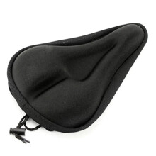 Pedala nel lusso: coprisella ergonomico concavo con imbottitura in gel, per un comfort di pedalata superiore.