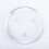 VINCENTIA Round Glass Coaster Diameter 14 cm Clear 1