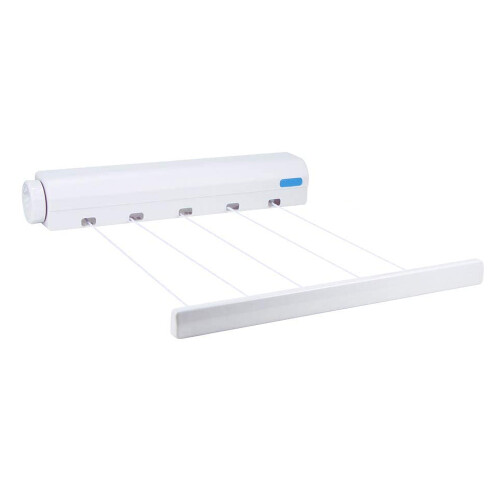 Robuuste, uitschuifbare waslijn voor al uw droogbehoeften. 1