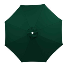 Telo di ricambio per ombrellone da giardino, copertura di ricambio per ombrellone da esterno, tessuto resistente allo sbiadimento con protezione UV e