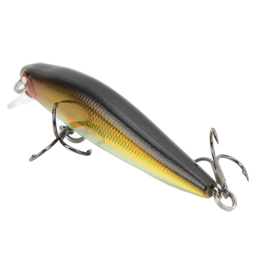 Δόλωμα Minnow με συρόμενο σιδερένιο μπλοκ και τρισδιάστατα μάτια για ρίψεις μεγάλων 2