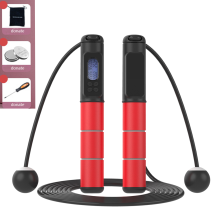 Kabelloses Springseil für Damen und Herren, Fitness-Springseil mit intelligentem Zähler, verstellbarer Länge, ergonomischen, rutschfesten Griffen,