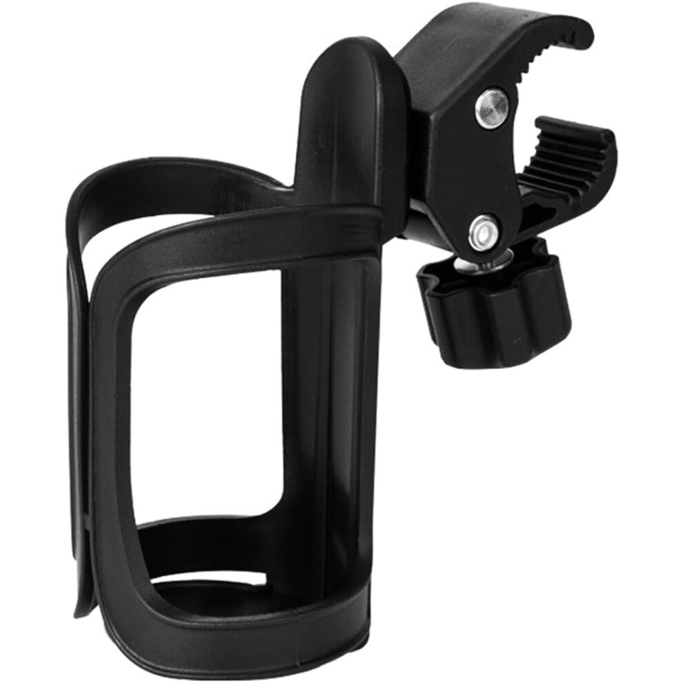 Cup Holder with 360 Degree Rotation, Easy Install for Bicycles, Strollers, and Wheelchairs, Your Reliable Companion for Outdoor Activities
