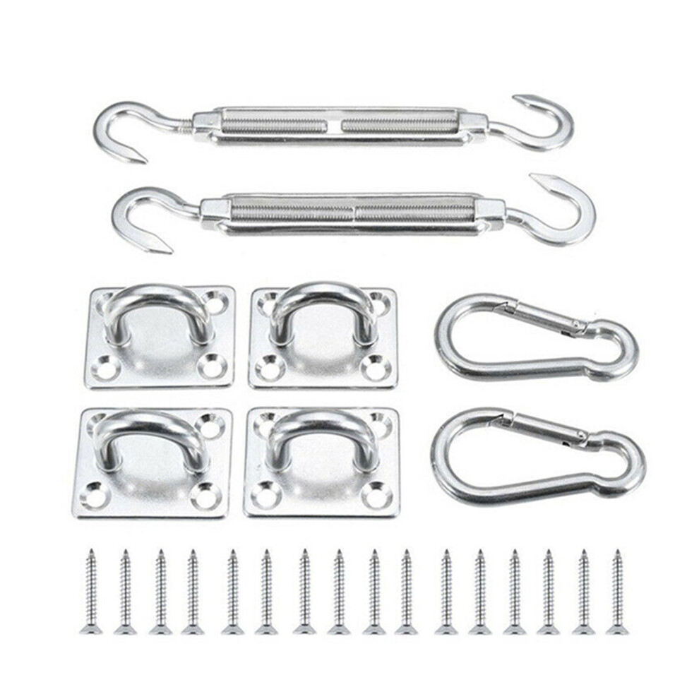 Rectangle For Sun Shade Sail Hardware Kit Outdoor Stainless-6Mm 7754001007379