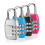Εύκαμπτο λουκέτο καλωδίου, καλή ασφάλεια και κατασκευή από κράμα ψευδαργύρου 1