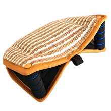 Dog Training Bite Pillow Heavy Duty Jute Material Dual Handle Design For Comfort Standard Size