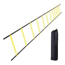 Agility Ladder 19.6Foot, 12Rung Speed Training Equipment With Carry Bag For Gym Outdoor Baseball Footwork Drills
