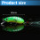 Δόλωμα Crankbait με αθόρυβη απόδοση, σχεδιασμός χωρίς εσωτερικά κροτάλισμα για κρυφή 6
