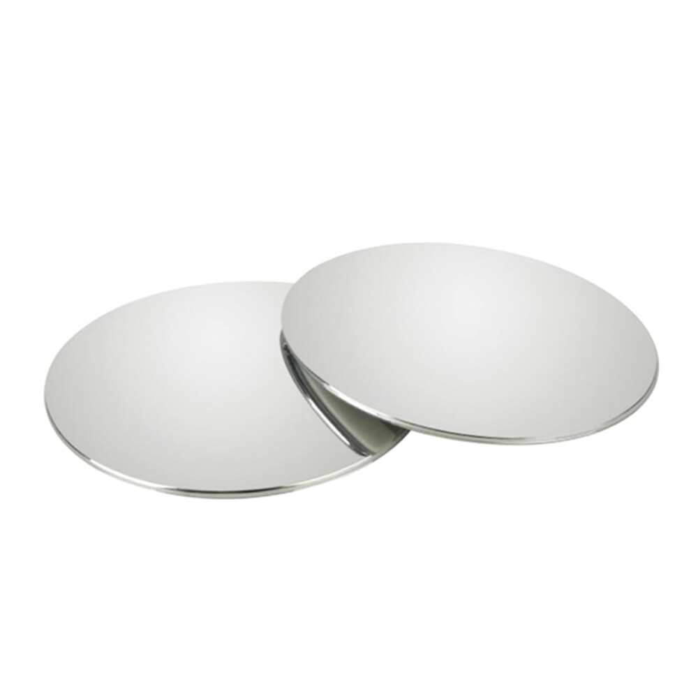 2Pcs Blind Spot Mirror 360 Rotatable Convex Wide Angle Frameless Design For Car Suv Truck 9001264329389