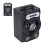 Enceinte Bluetooth haute performance avec commandes multifonctions pratiques et support inclinable réglable, format compact noir, idéale pour la 7