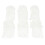 6PCS Billardtisch Net Tasche Weiß Durable 5