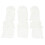 6PCS Billardtisch Net Tasche Weiß Durable 9