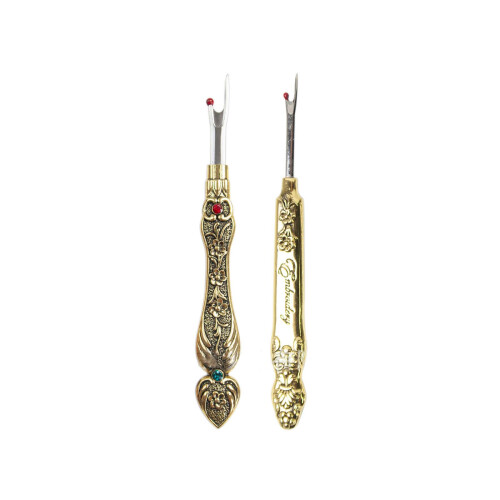 Night divider, ergonomic seam ripper, seams, thread ripper, sewing tool gold
