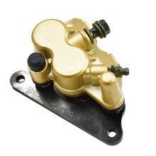 Motorcycle Hydraulic Disc Brake Master Cylinder with Gold Caliper Replacement for TBT110