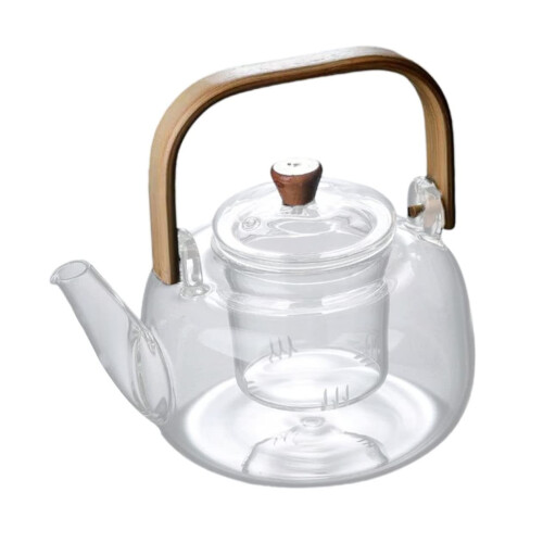1 Piece Creative Heat Resistant Household Tea Steeper Practical Glass Tea Maker