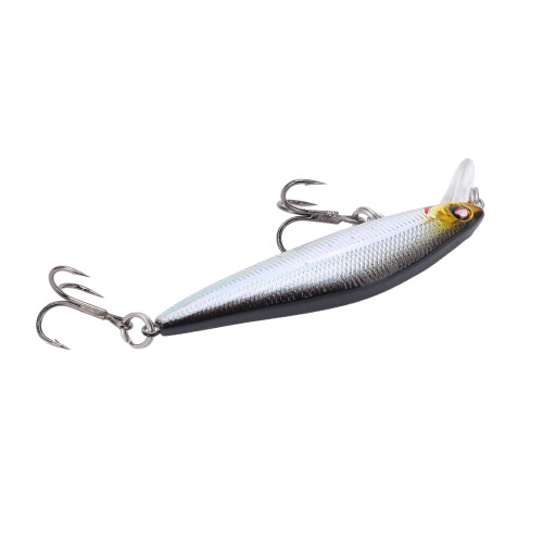 Finesse Jerk Bait Crankbait Köder, Angelköder, Schleppköder, Wurfköder, Raubfischlockstoff, enge Schwanzaktion, rollende Aktion, seitliches 1