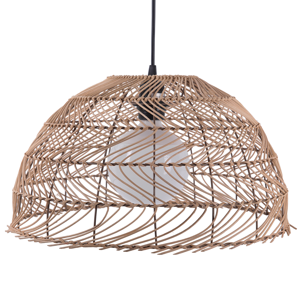 Pendant Lamp SELENGE Rattan Light Brown