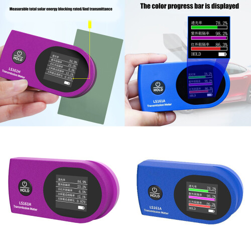 Convenient Light Transmission Meter For Automotive Tint-LS161 1
