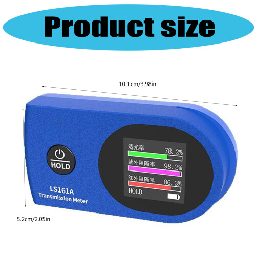 Convenient Light Transmission Meter For Automotive Tint-LS161 2