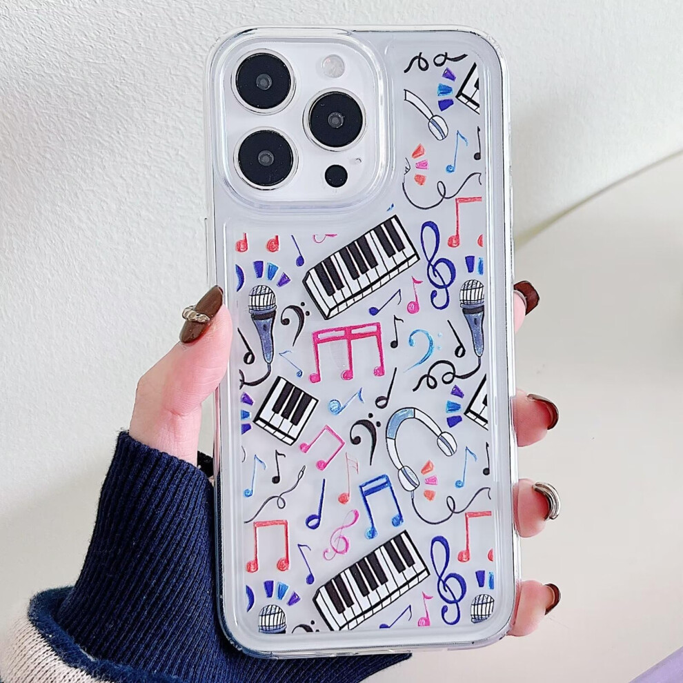 Nadoli Transparent Silicone Case For Iphone 12, Clear Lightweight Soft Cover With Leopard Design 9119770171566